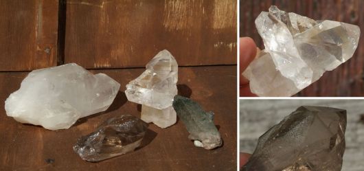 Smoky quartz berg-crystal