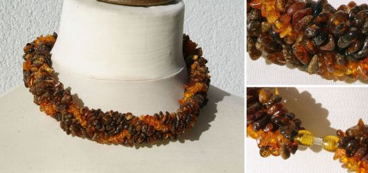 Baltic amber necklace