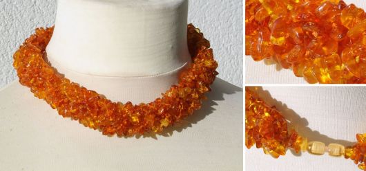 Amber necklace