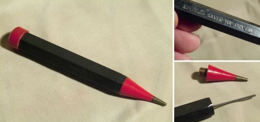 Old push pencil