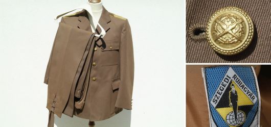Brown Officers Uniform of the Hungarian Peoples army / 1949 - 1989