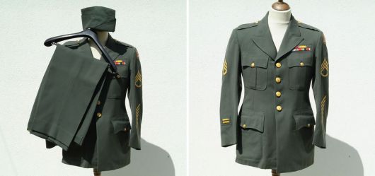 Klassische US Army Uniform fr hochrangige Offiziere