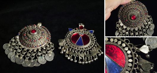 2 jewels from Turkmenistan end 20. Century