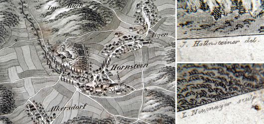 Old map 19 JHD. Pottenstein & Hrnstein