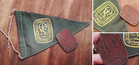 Leather badges Laxenburg