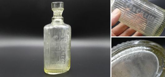 Essence glass bottle with drop spout