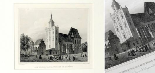 Die Metropolitankirche in Olmtz 1840