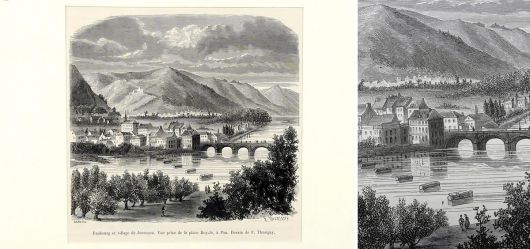 The Juranon wine-growing region 1850