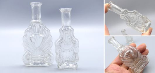 Zwei sehr seltene Parfümfläschchen aus Frankreich 1870 – 1880