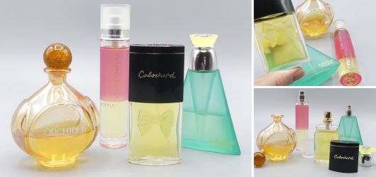 Kleines Konvolut beliebter Parfümflaschen für Damen
