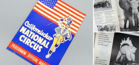 Californian National Circus programme booklet