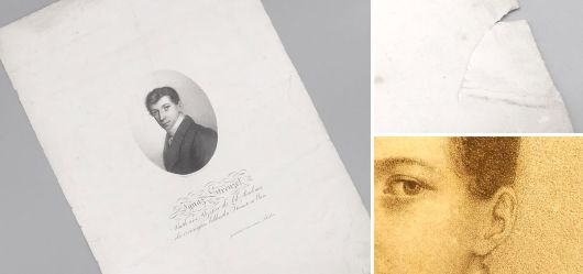 Lithografie von Ignaz Strenzel um 19. JHD