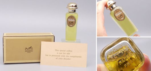 Herms Caleche Presentation Cadeau  Selten groe Flasche in originaler Geschenkbox