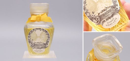 Guerlain  Quand Vient lt  Limitierte Neuauflage 1998  Nr. 1822/2500  75 ml im Flacon Fleuri