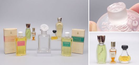 Coty Konvolut  7 historische Flakons von 19301960
