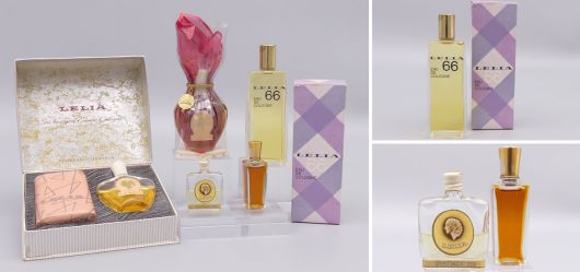 Gustav Lohse  LELIA Parfum Set Vintage Sammlung 19151960er