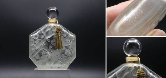 Vintage Parfmflakon Ombre Rose von Jean Charles Brosseau frhe 1980er Jahre