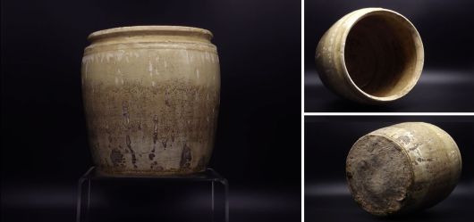 S�dostasiatisches Vorratsgef��, Steinzeug � vermutlich Vietnam, 12.�16. Jahrhundert