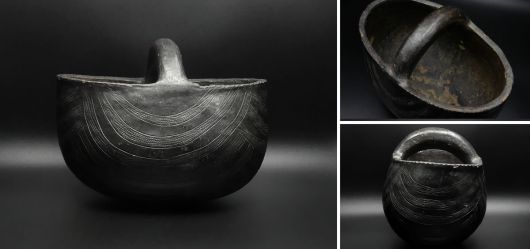 Afrikanisches Ritual-Gef�� aus Terrakotta Burkina Faso/Lobi oder Kongo Gebiet fr�hes 20. Jahrhundert