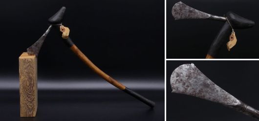 Prestige Axt der Lozi Mbunda aus der Barotse Region Sambia/Angola Mitte 20. Jahrhundert