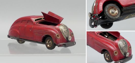 Schuco Auto; Blechspielzeug Kommando Anno 2000; vor 1945