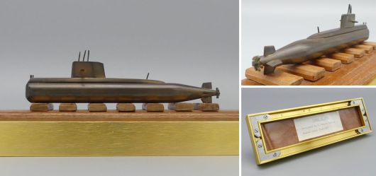 Original Werftmodell U-Boot TR-1700; Argentinien 1987