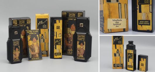 Vintage Gustav Klimt Parfums Factice Konvolut Wiener Moderne