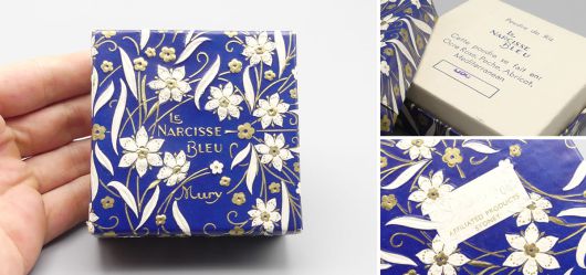 Art Deco Luxus Puderdose Mury Paris Le Narcisse Bleu Lido 1930 Antike