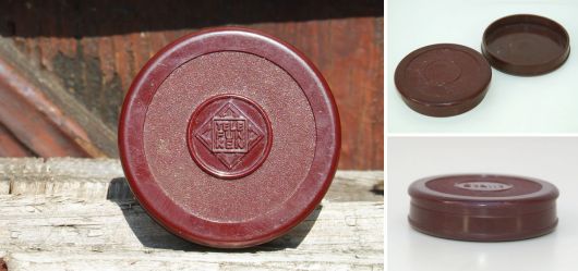 Red Bakelite box