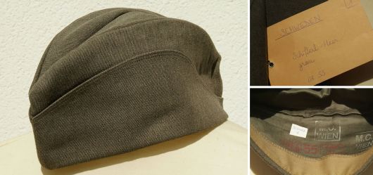 Army side cap gray