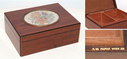 Small jewelry box from FW Papke