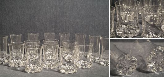 16 Drinking glasses