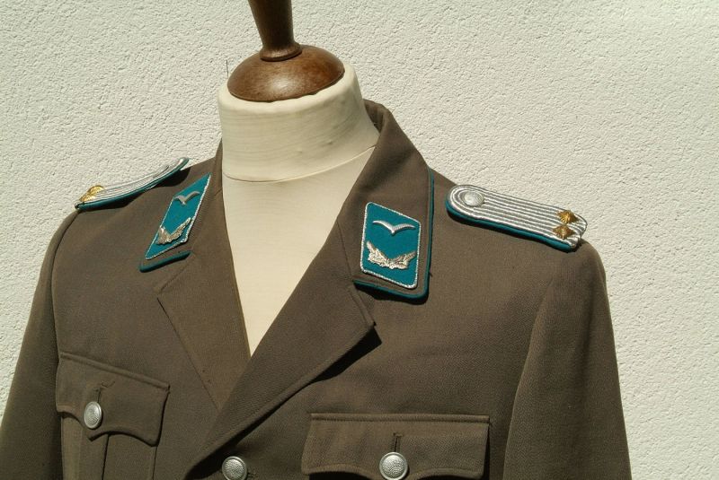 DDR:Dienstgradabzeichen,Felddienstuniform,NVA Luftstreitkräfte,Oberfähnrich 4# 