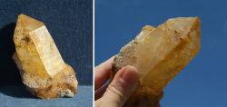 Big yellowish quartz