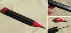 Old push pencil