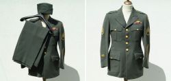 Klassische US Army Uniform für hochrangige Offiziere