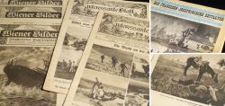 Lot of newspapers from the 1st World War