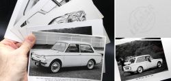 HILLMAN IMP DE LUXE  by the photographer H.R. Clayton from 1963