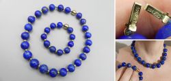 Halskette und Armband  Pforzheimer Goldschmied J. Khle