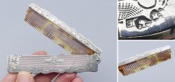 Folding pocket comb around 1920