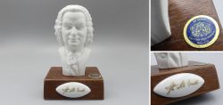 Noble porcelain bus Johann Sebastian Bach