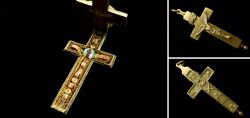 An exceptional and antique reliquary cross