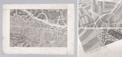 Historische Landkarte von Zwentendorf Atzenbrugg & Umgebung ca. 1835