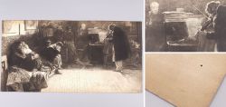 Ludwig van Beethoven mit seiner Totenmaske