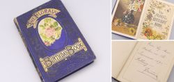 Geburtstagsbuch aus der Zeit um 1880 - 1890