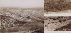 Albumin Foto, Panorama, Stadtansicht, Oran Algerien, ND Phot, Neurdein Fr�res, Ende 19. Jahrhundert