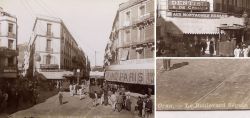 Albumin Foto, Boulevard S�guin, Oran Algerien, Stra�enbahn, ND Phot, Um 1900