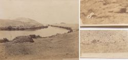 Albumin Foto, Sueskanal, �gypten Courbe de Chantier, Historische Ansicht, um 1875