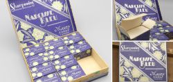 Art Deco Shampoo Schatulle von Mury, Paris, Narcisse Bleu 1930, Seltene Kartonage mit Inhalt