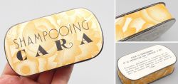 Art Deco Trockenshampoo von CARA, Paris, Seltene Kartonbox aus den 1930er Jahre, OVP
